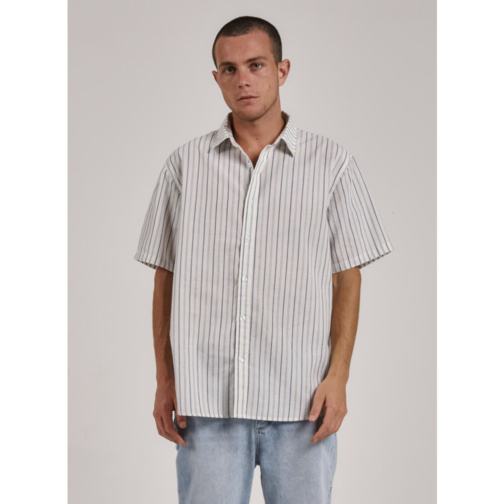 Lucky Strike Short Sleeve Shirt - Limestone Surf