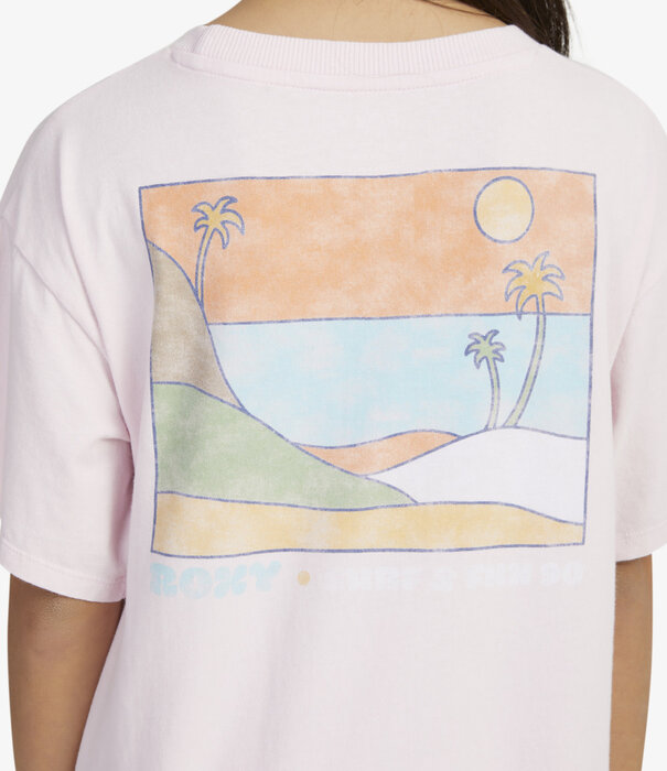 ROXY Teen Girls Gone To California Oversized T-Shirt