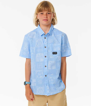 Teen Boys Pure Surf Short Sleeve Shirt