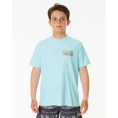 Teen Boys Pure Surf UV Short Sleeve Rash Vest