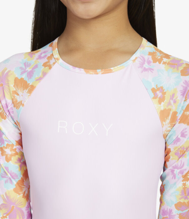 ROXY Teen Girls Floraya Long Sleeve One-Piece Rash Vest
