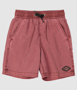 Groms Boys All Day Overdye Layback Boardshorts 13"