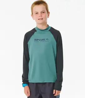 Teen Boys Shock UV Long Sleeve Rash Vest