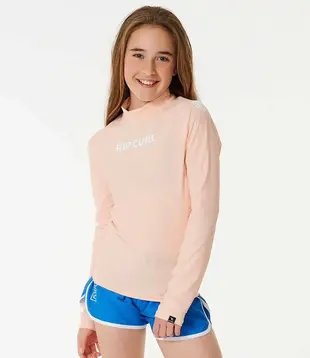 Teen Girls Classic Surf Long Sleeve Rash Vest