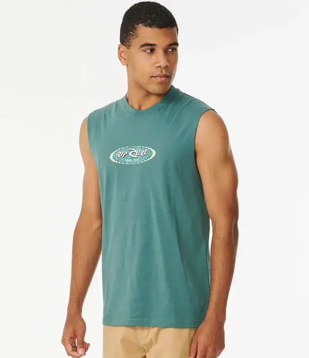 RIP CURL Fader Oval Muscle Top