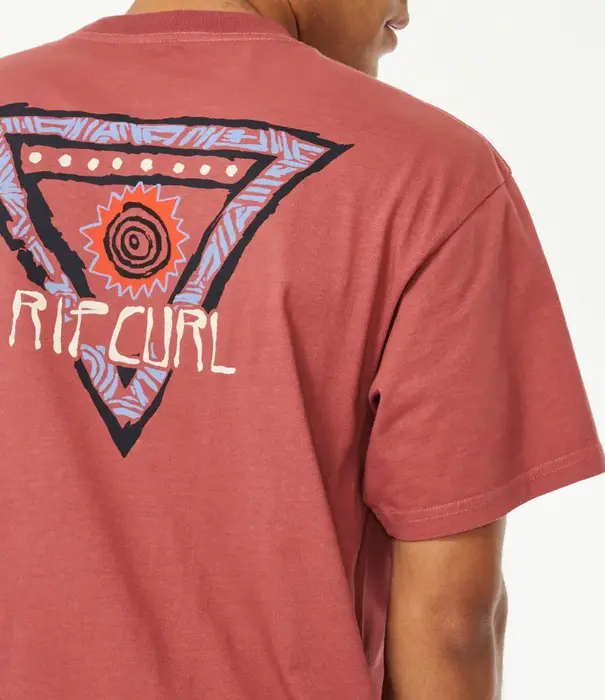 RIP CURL Archive Red Bluff Tee