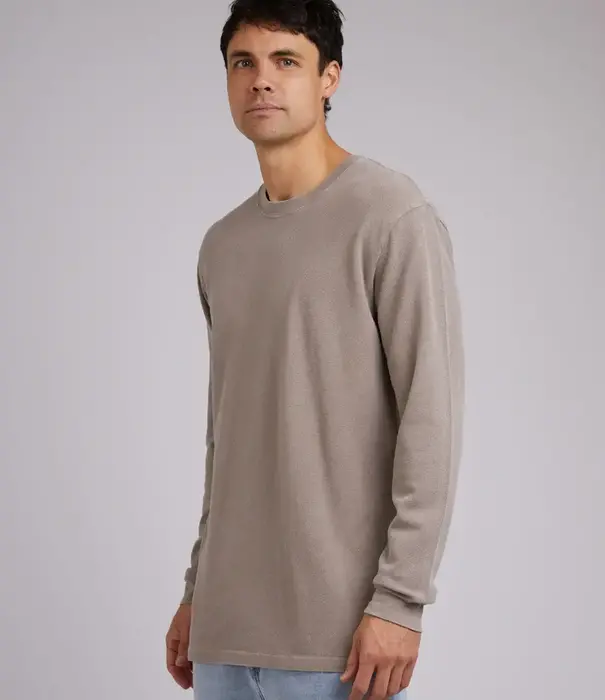 SILENT THEORY Pique Long Sleeve Tee