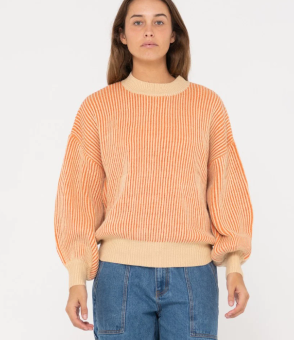 RUSTY Ora Relaxed Fit Mock Neck Knit