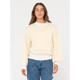 Ora Relaxed Fit Mock Neck Knit
