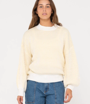 Ora Relaxed Fit Mock Neck Knit