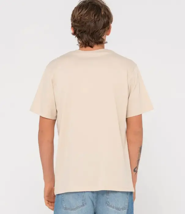 RUSTY Ho-stack Embroidered Short Sleeve Tee
