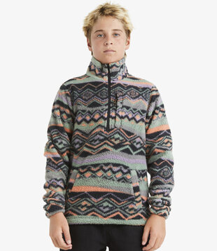 Teen Boys Boundary Mock Neck Sweatshirt