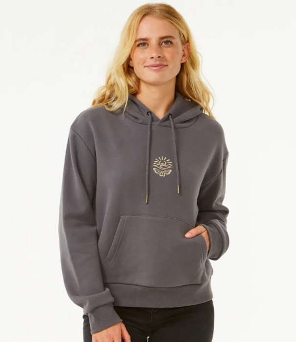 RIP CURL Butterfly Icon Relaxed Hood