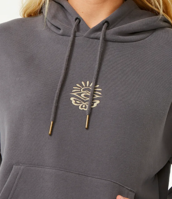 RIP CURL Butterfly Icon Relaxed Hood