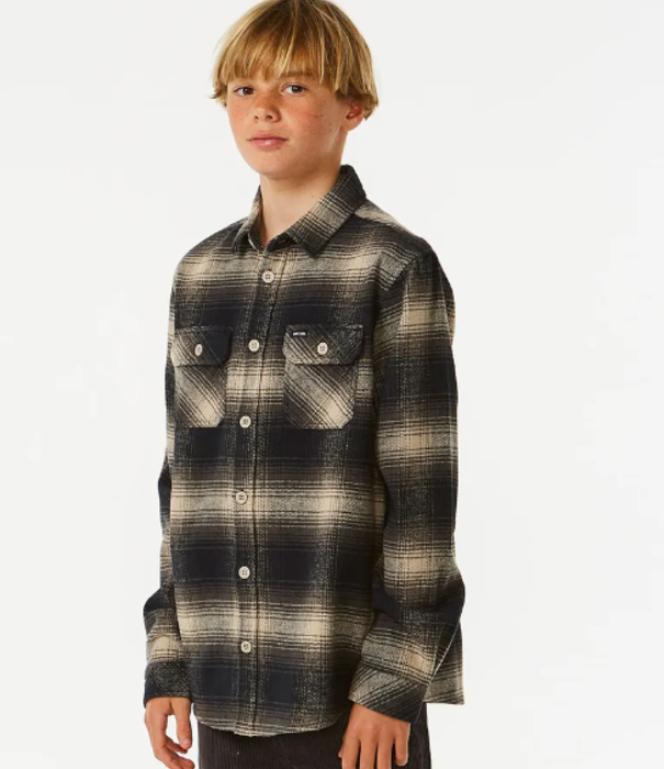 RIP CURL Teen Boys Count Flannel Shirt