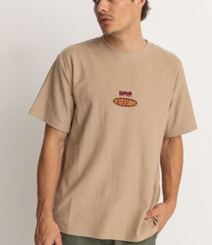 Embroidered Vintage Terry Ss T Shirt