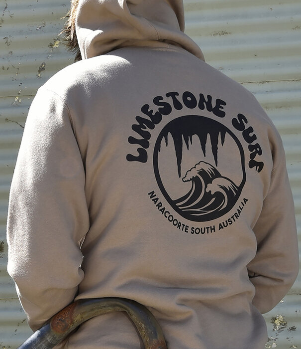 LIMESTONE SURF Limestone Surf Mens Stencil Hood