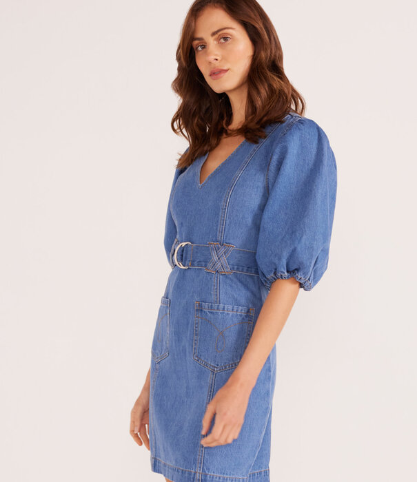 MINKPINK Peyton Denim Mini Dress