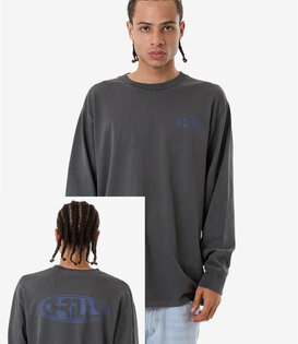 Shadow Oversize Fit Long Sleeve Tee