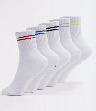 All Day Crew 5-Sock Pack