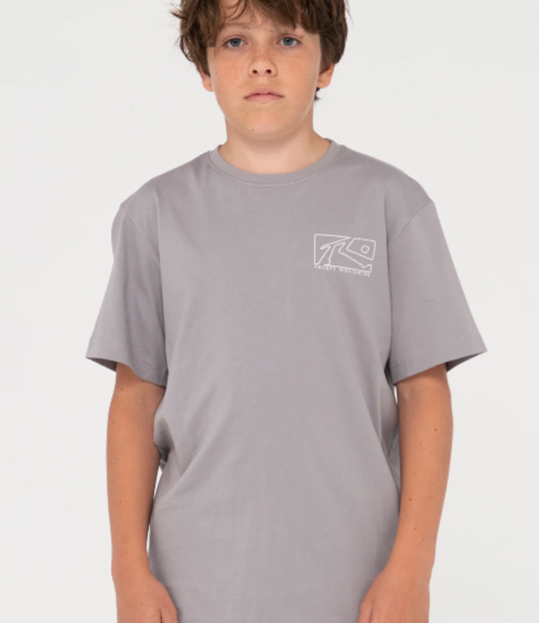 RUSTY Boxed Out Short Sleeve Tee Boys