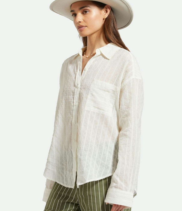 Brixton East Side Boxy L/S Woven Shirt