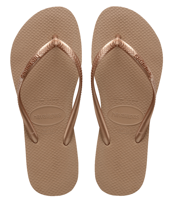 HAVAIANAS Slim Metallic Thongs