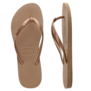Slim Metallic Thongs