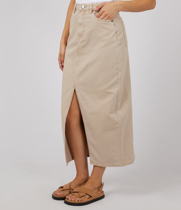 ALL ABOUT EVE Pia Denim Maxi Skirt