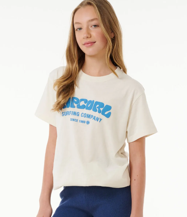 RIP CURL Teen Girls Surf Puff Relaxed Tee