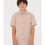 Teen Boys Overtone Short Sleeve Linen Shirt