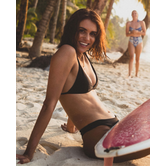 Premium Surf Fixed Triangle Bikini Top