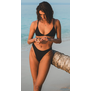 Premium Surf High Leg Skimpy Coverage Bikini Bottoms