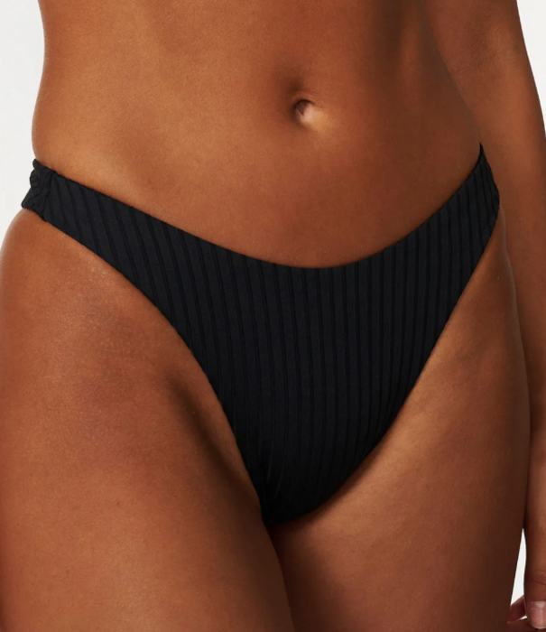 RIP CURL Premium Surf High Leg Skimpy Coverage Bikini Bottoms