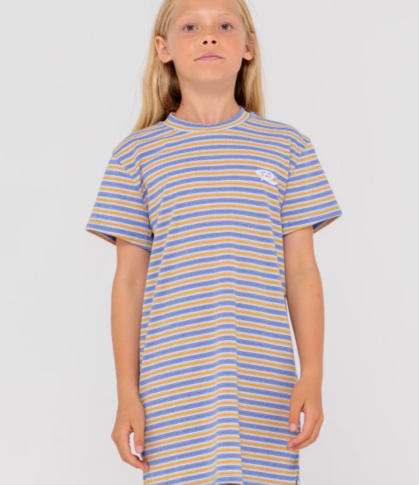 RUSTY Teen Girls Camila Stripe T Shirt Dress