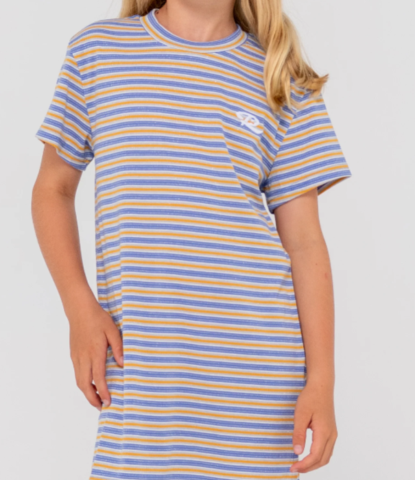 RUSTY Teen Girls Camila Stripe T Shirt Dress