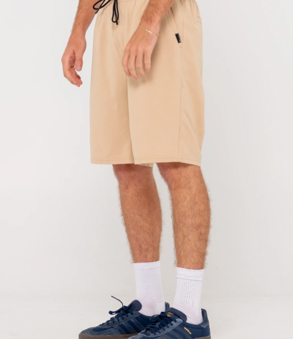 RUSTY Overtone Elastic Waist Linen Short