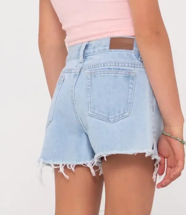 RUSTY Teen Girls Penny Kick Flare Denim Short