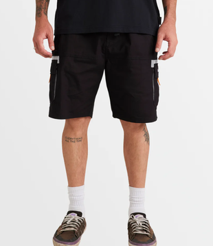 Chrome Cargo Shorts