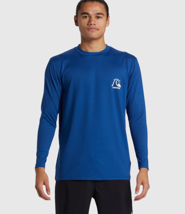 QUIKSILVER DNA Bubble Logo Long Sleeves UPF 50 Surf T-shirt