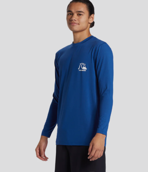 QUIKSILVER DNA Bubble Logo Long Sleeves UPF 50 Surf T-shirt