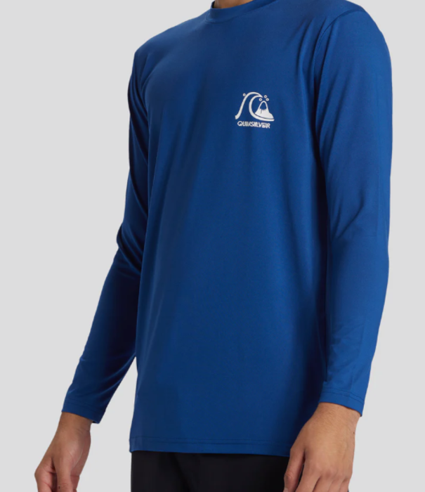 QUIKSILVER DNA Bubble Logo Long Sleeves UPF 50 Surf T-shirt