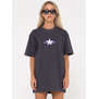 Star Burst Graphic T Shirt Dress