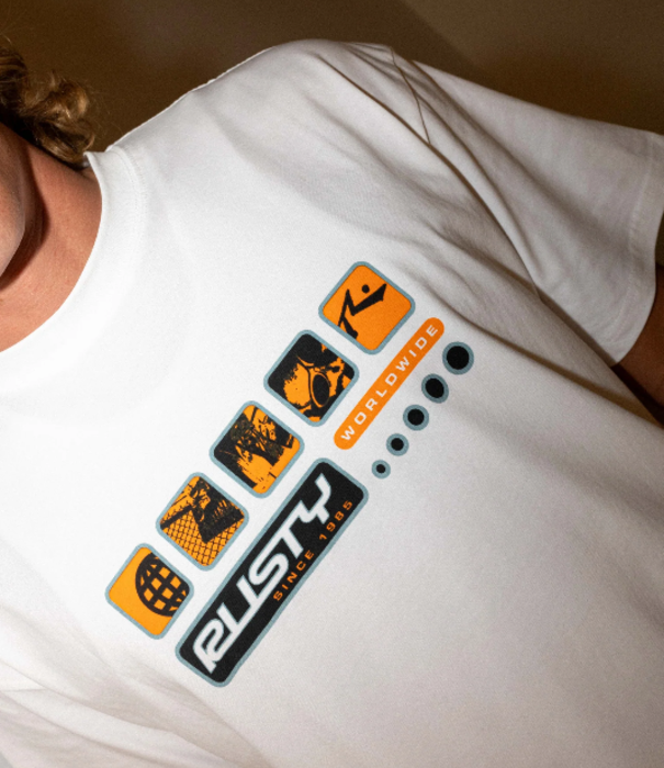 RUSTY Second Summer Graphic Tee