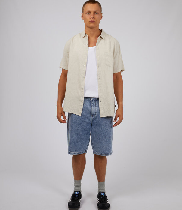 SILENT THEORY Linen Shirt
