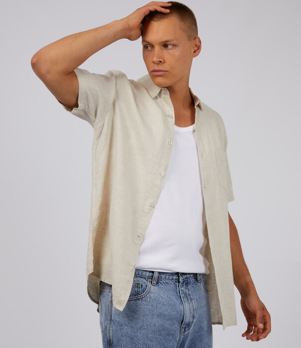 SILENT THEORY Linen Shirt