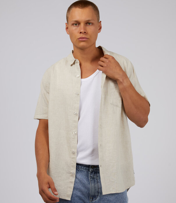 SILENT THEORY Linen Shirt