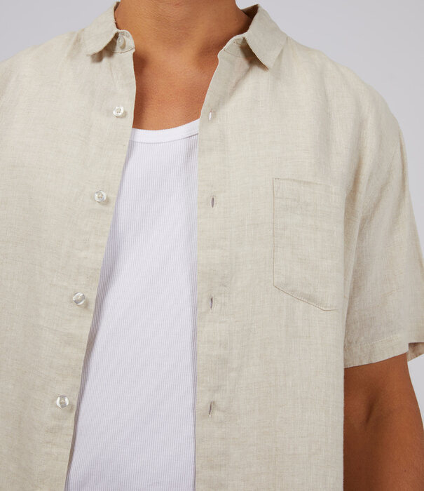 SILENT THEORY Linen Shirt