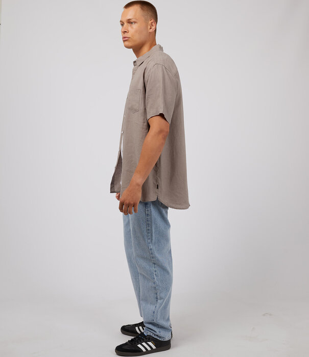 SILENT THEORY Linen Shirt