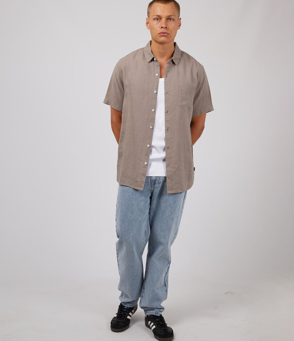 SILENT THEORY Linen Shirt